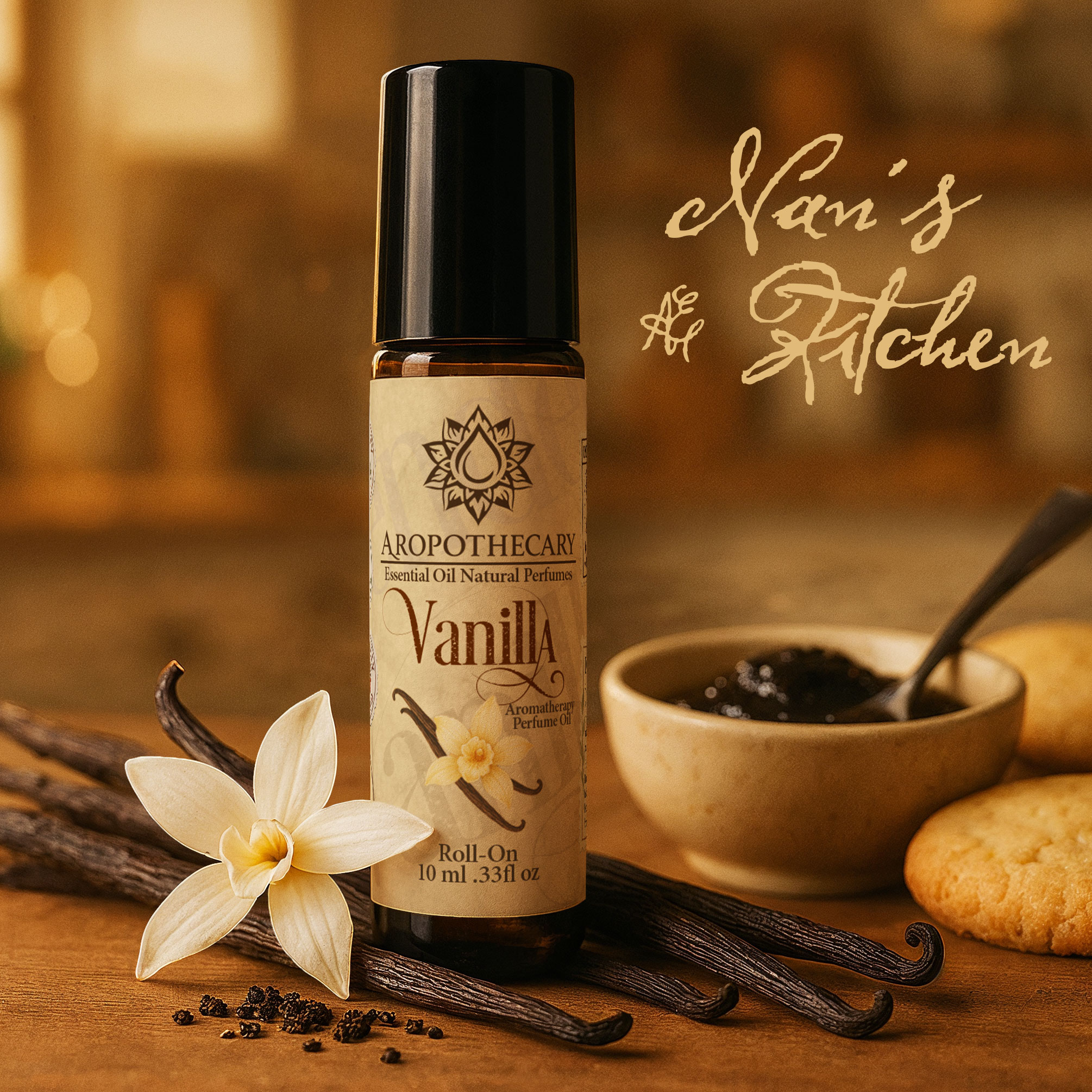 NAN'S KITCHEN - Vanilla Perfume Oil Roll-On