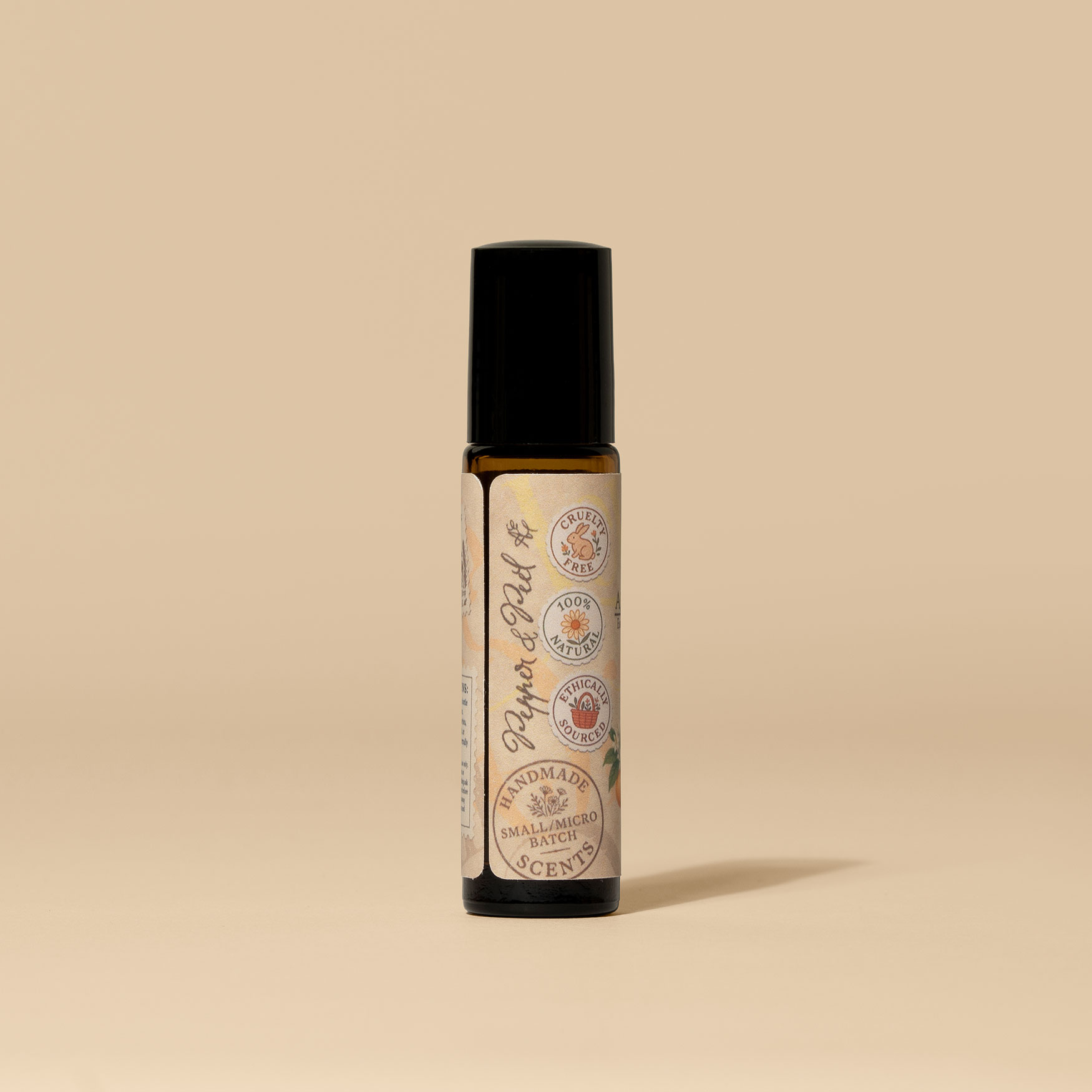 PEPPER & PEEL - Lemon Perfume Oil Roll-On