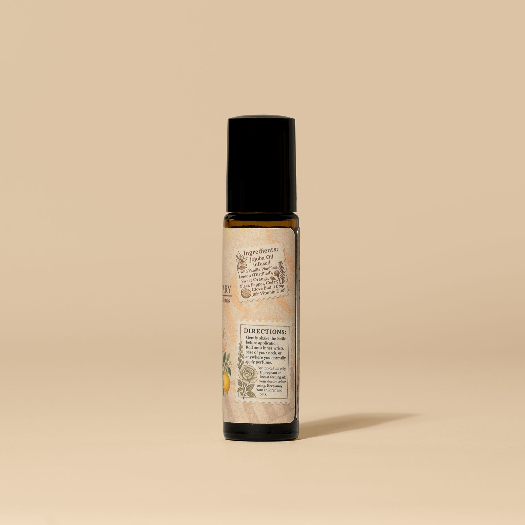 PEPPER & PEEL - Lemon Perfume Oil Roll-On