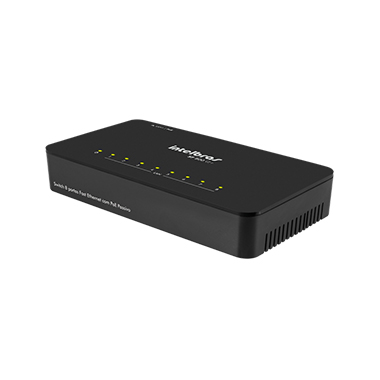 Switch Intelbras de 8 Portas Fast 10/100 Ethernet Sf 800 Q+
