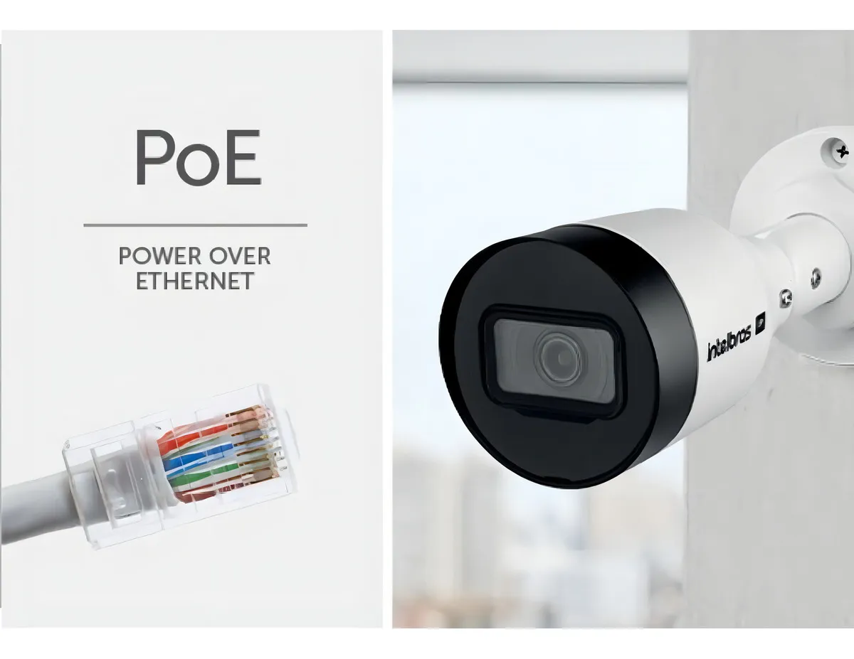 Câmera Intelbras VIP VIPC 1230 B cor branco
