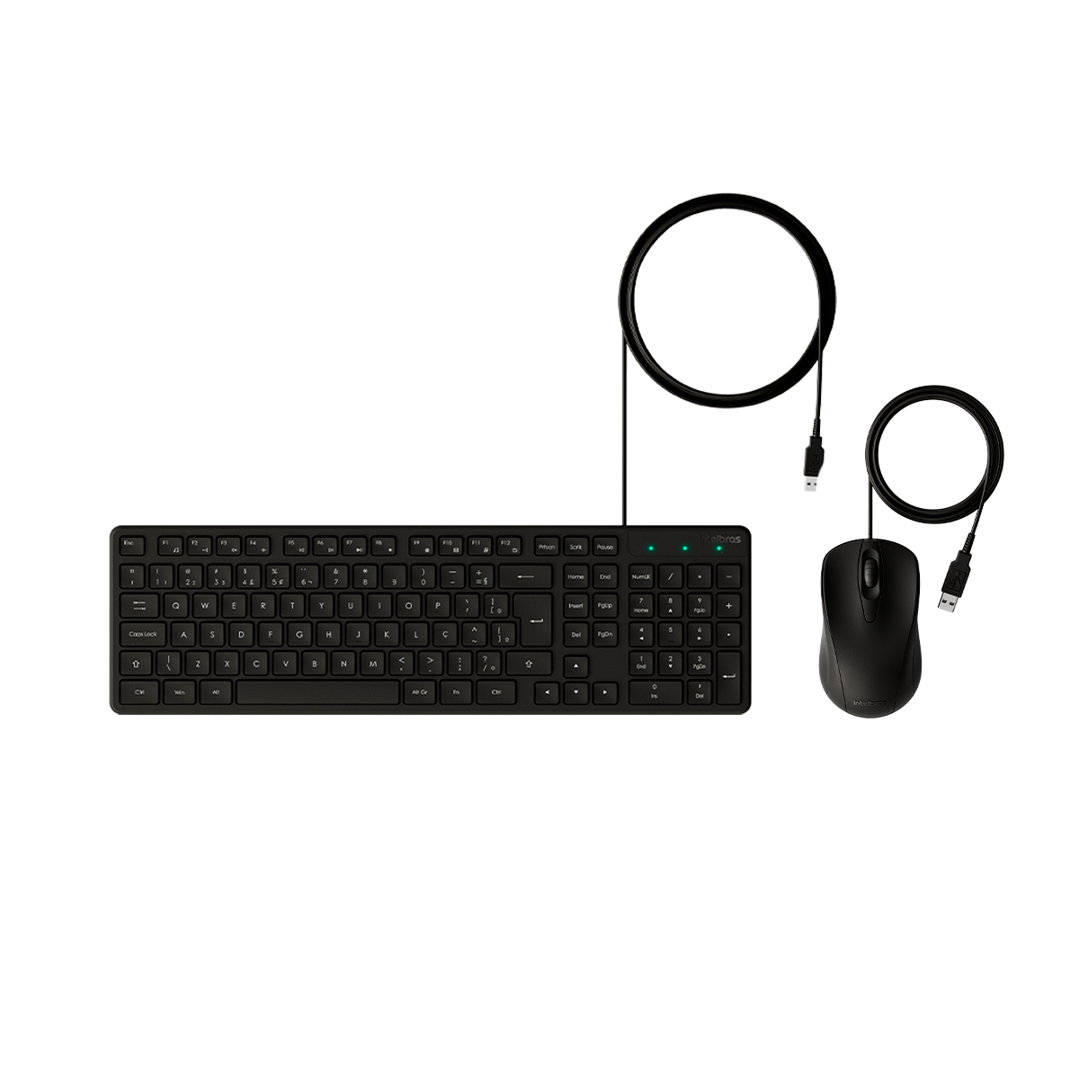 Kit Mouse e Teclado com Fio CCI 20 Intelbras