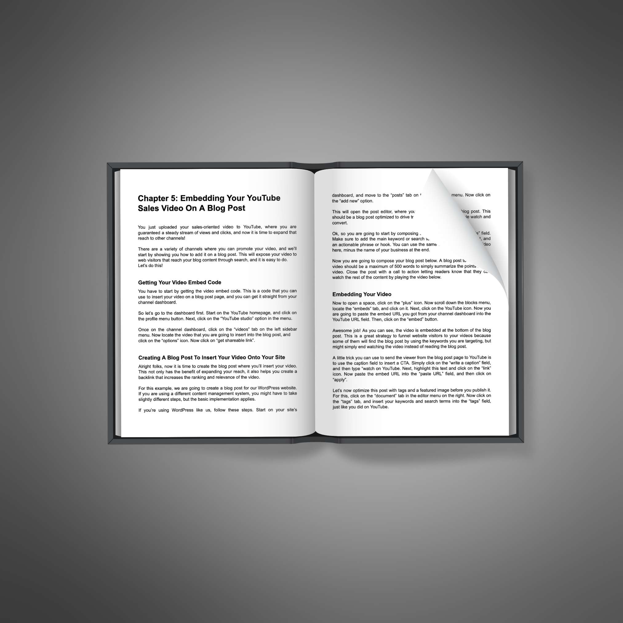 YouTube Business Studio – Ebook