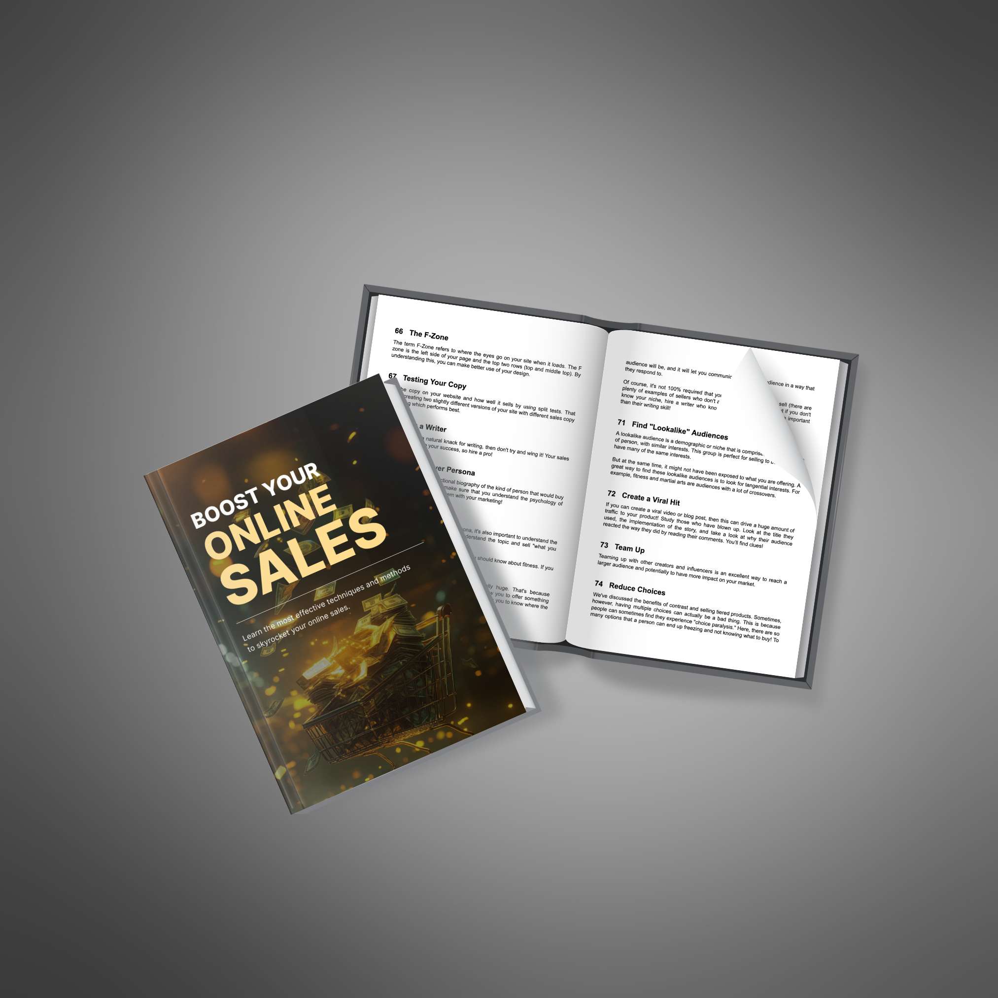 Boost Your Online Sales – Ebook