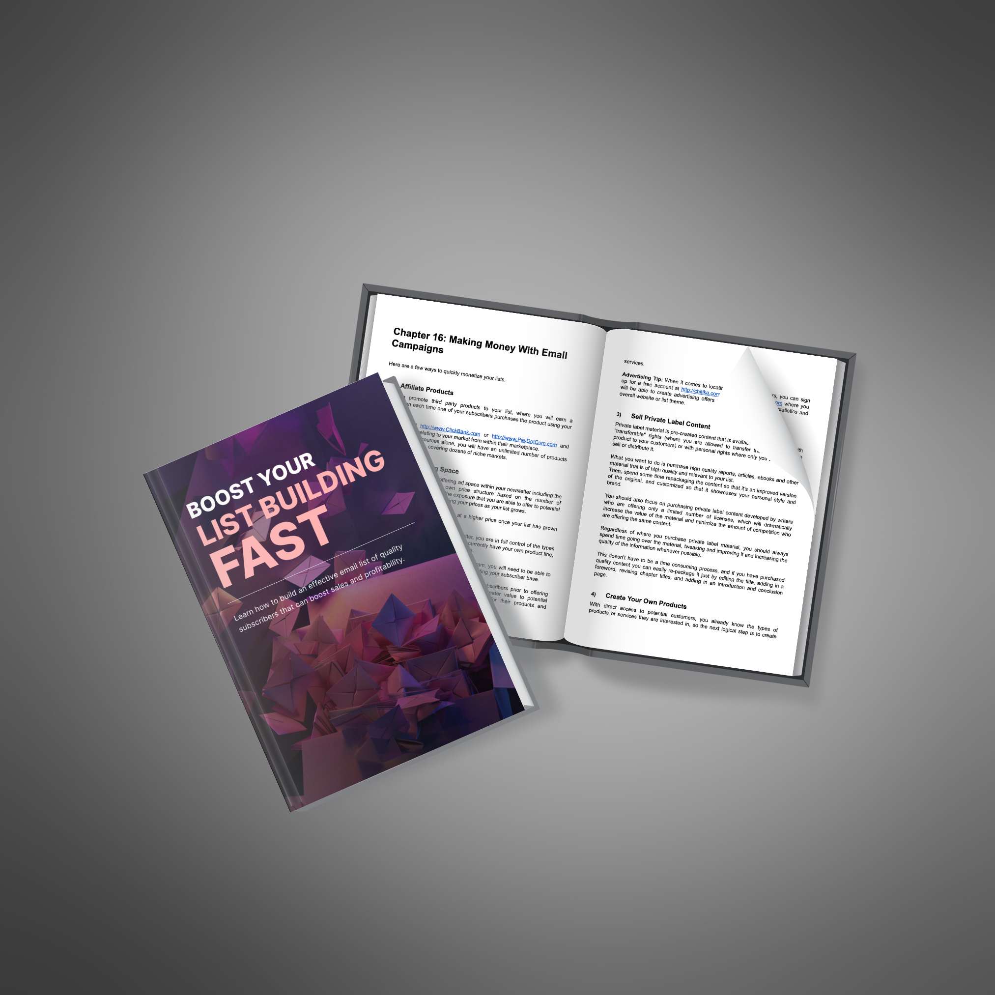 Boost Your List Building Fast – Ebook