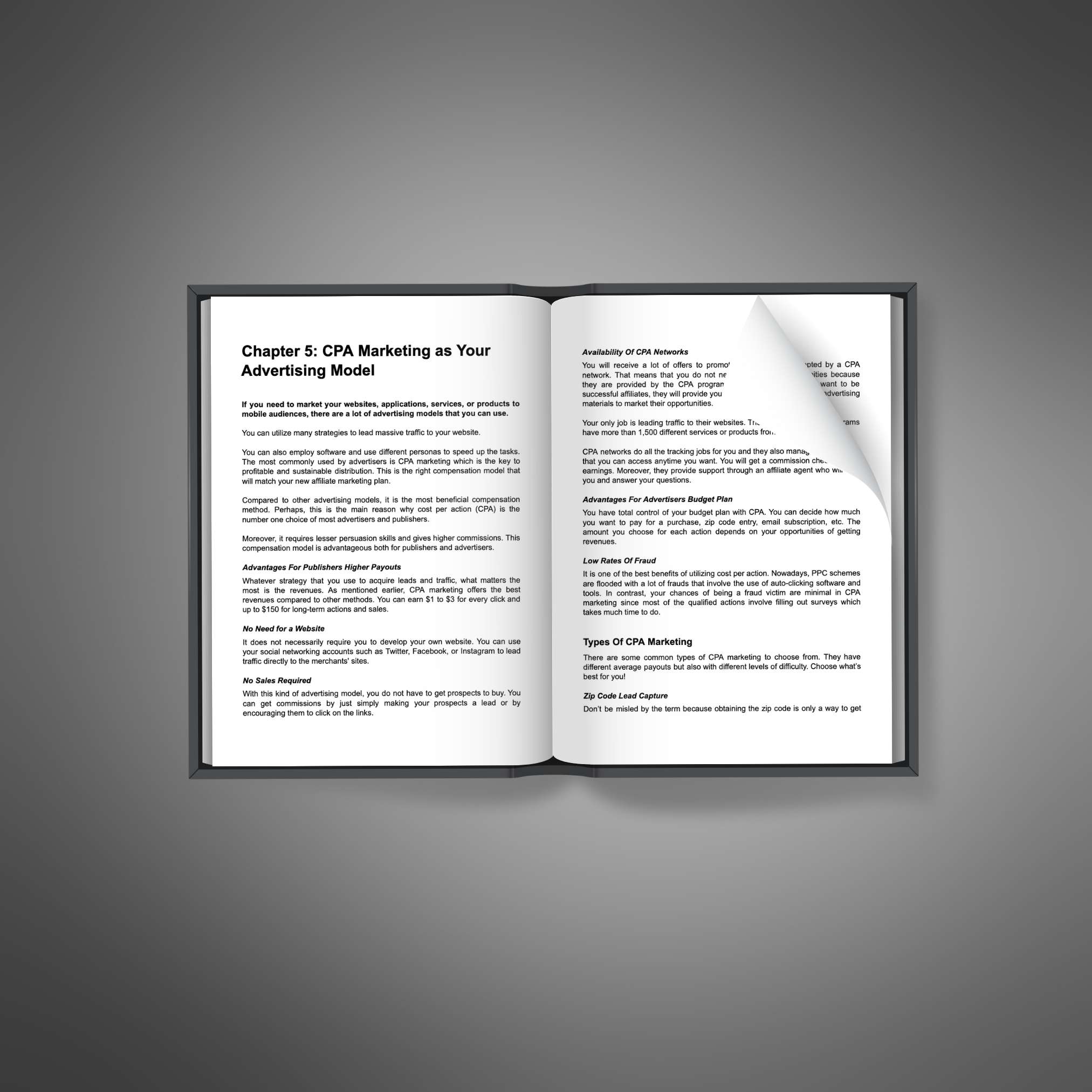 Cost per Action Marketing Mastery – Ebook