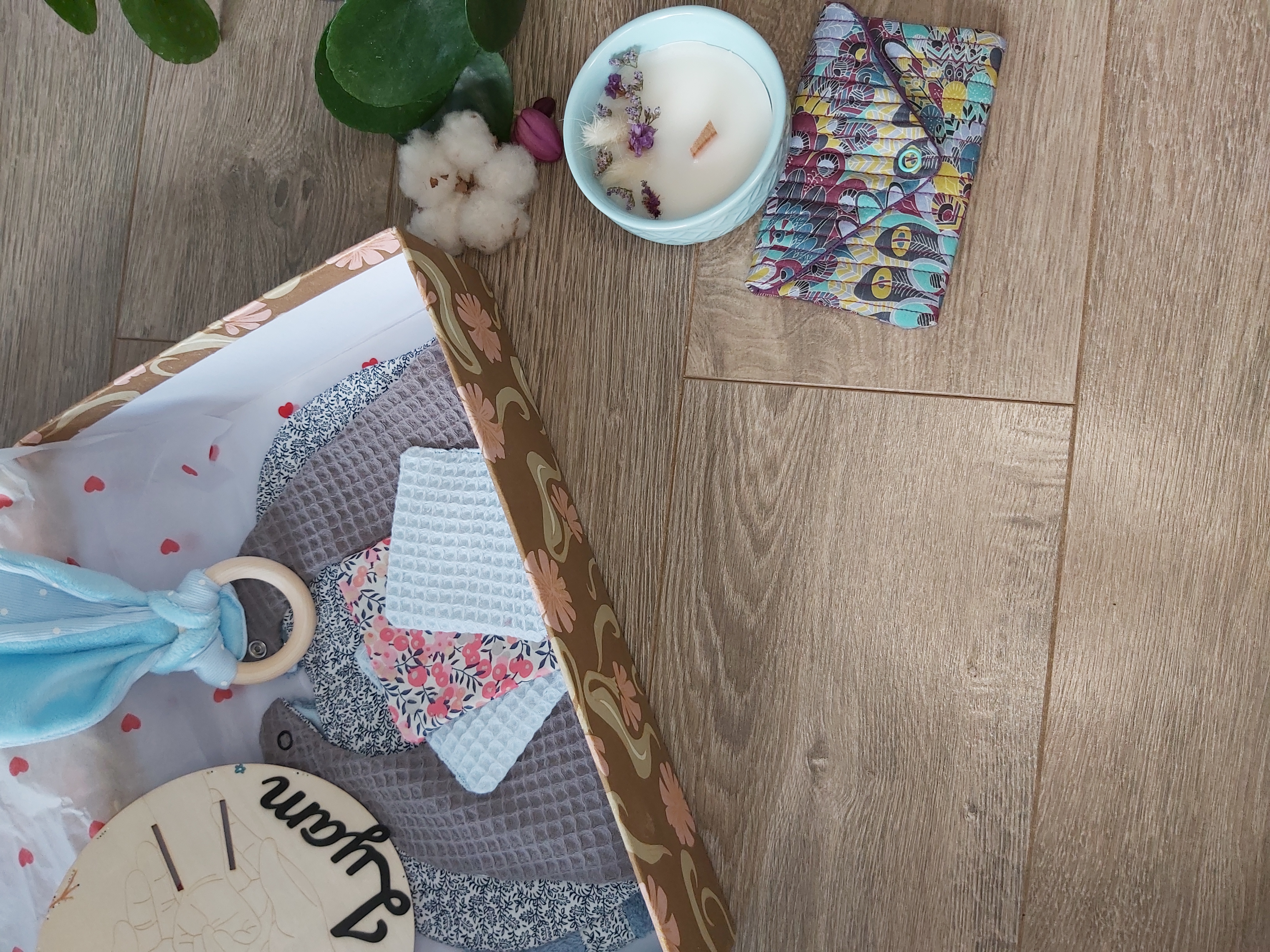 Coffret cadeau naissance pour maman et bébé