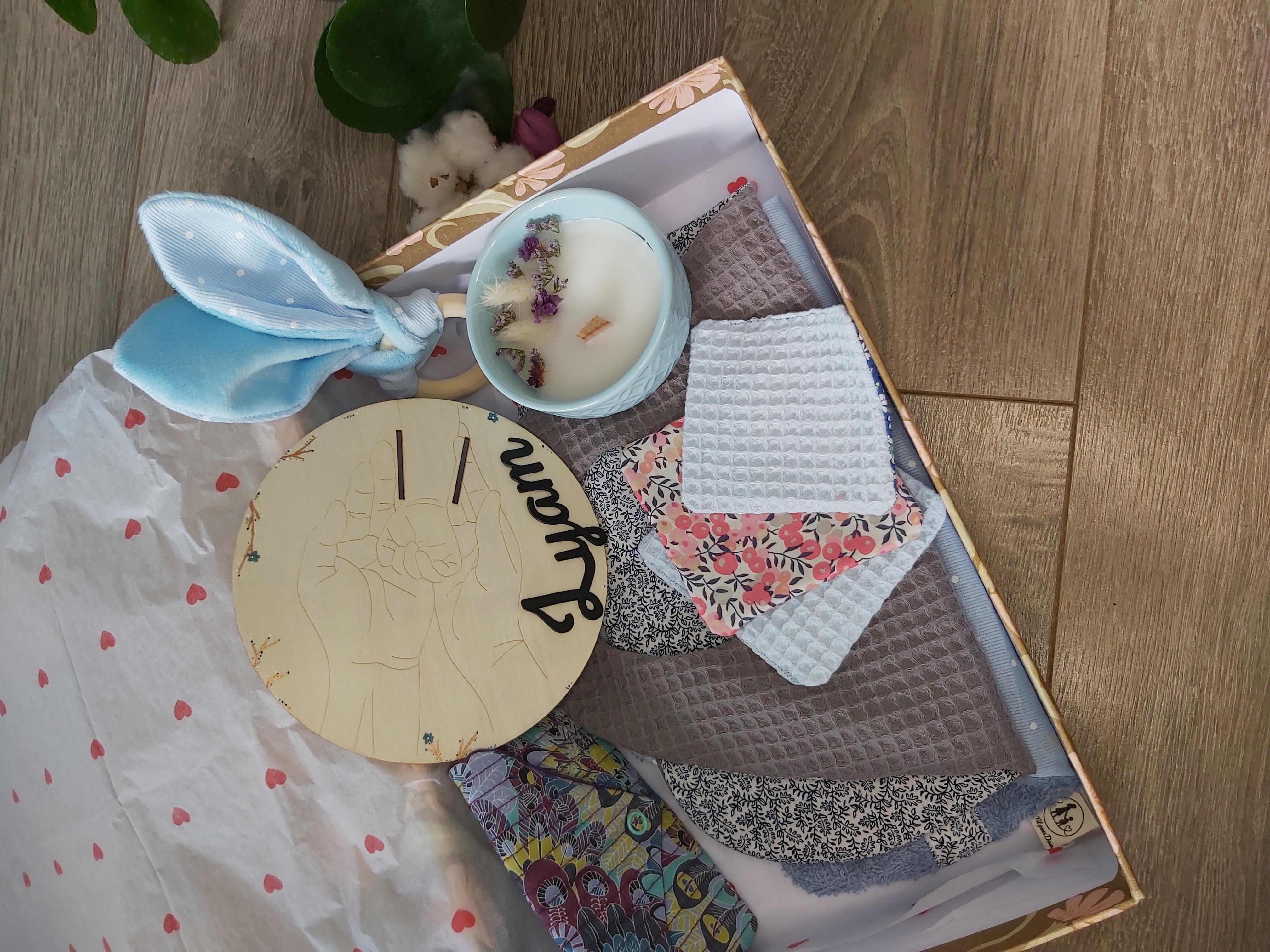 Coffret cadeau naissance pour maman et bébé