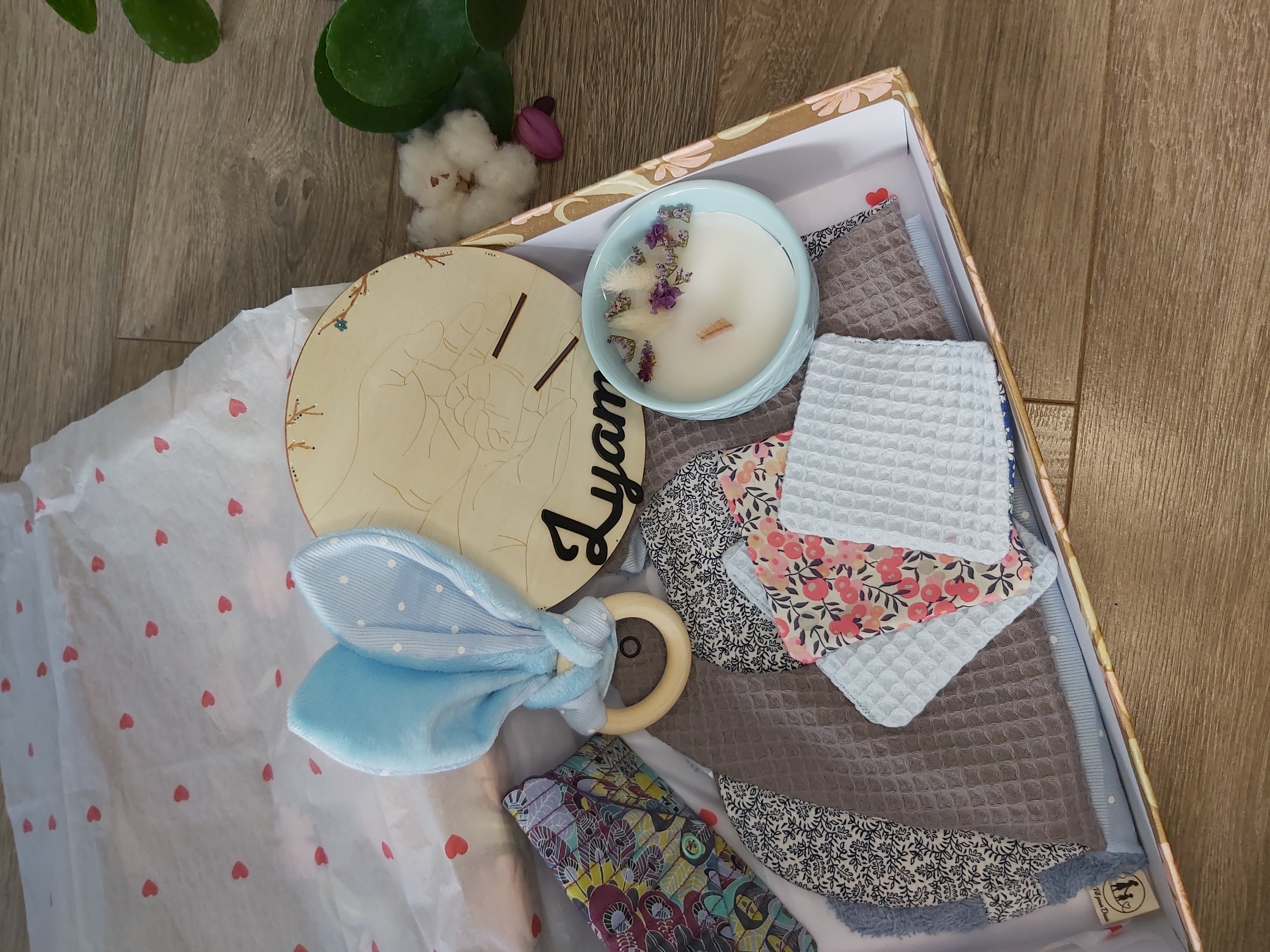 Coffret cadeau naissance pour maman et bébé