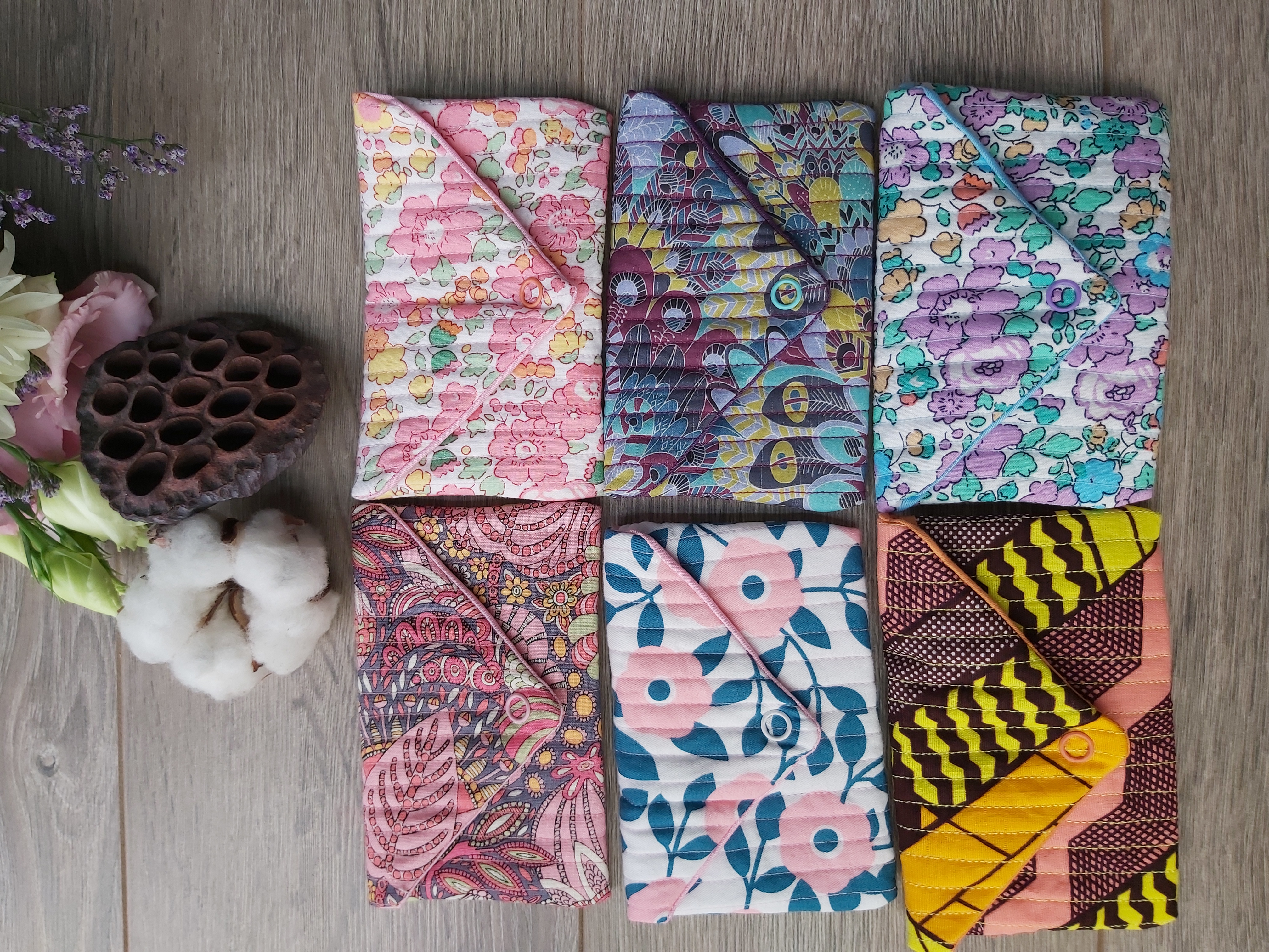 Pochette en tissu molletonné