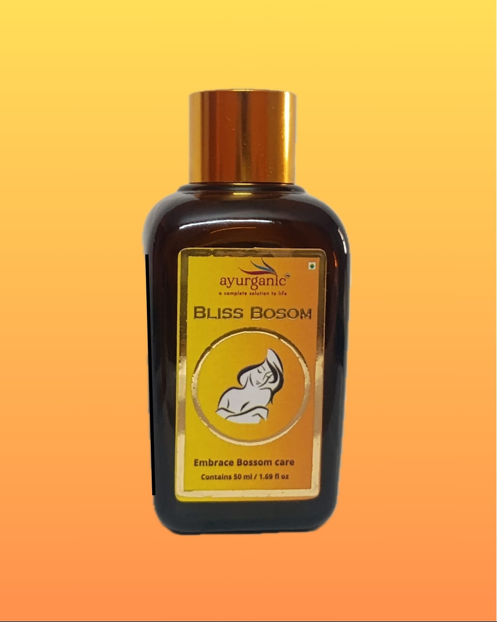 Ayurganic Bliss Bosom 50ml FREE Mist Spray : Bosom Care Ayurvedic Oil for Girls