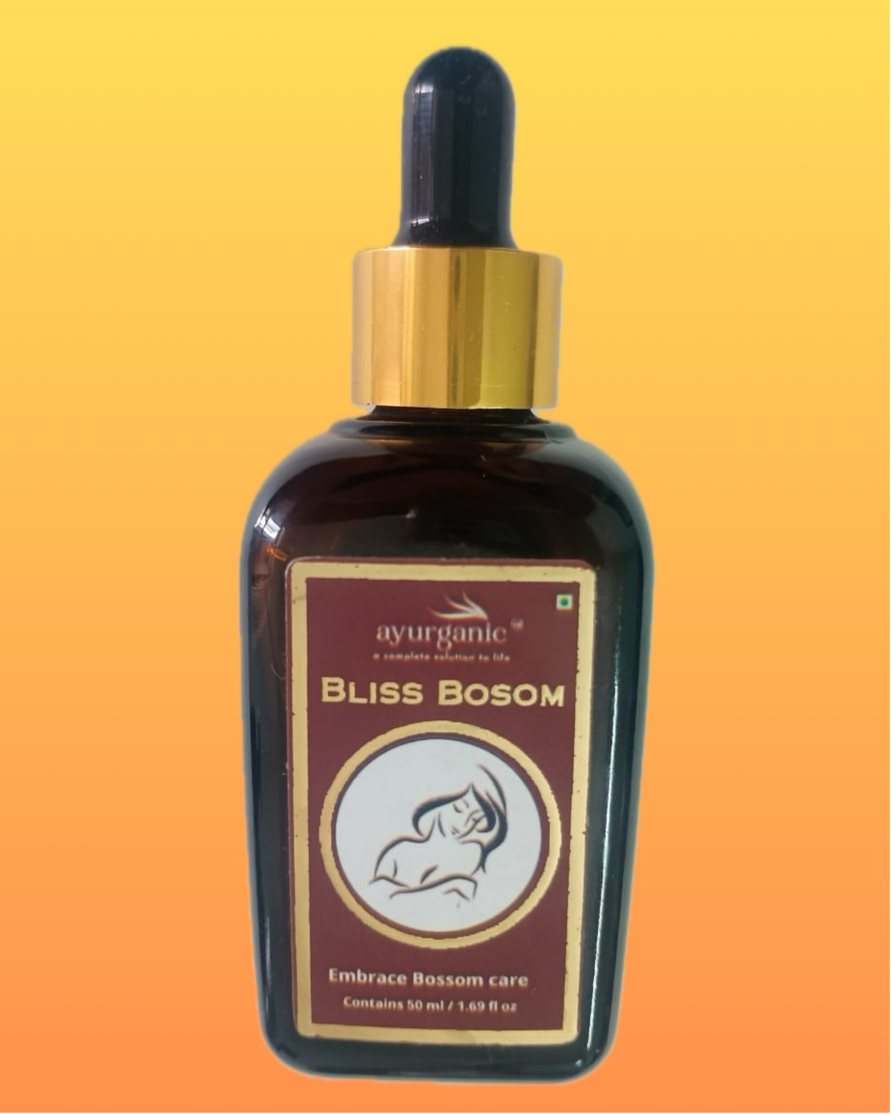 Buy Bliss Bosom 50ml + Free Bliss Bosom 30ml I By Ayurganic  I  Ayurvedic massage oil for Girls I 