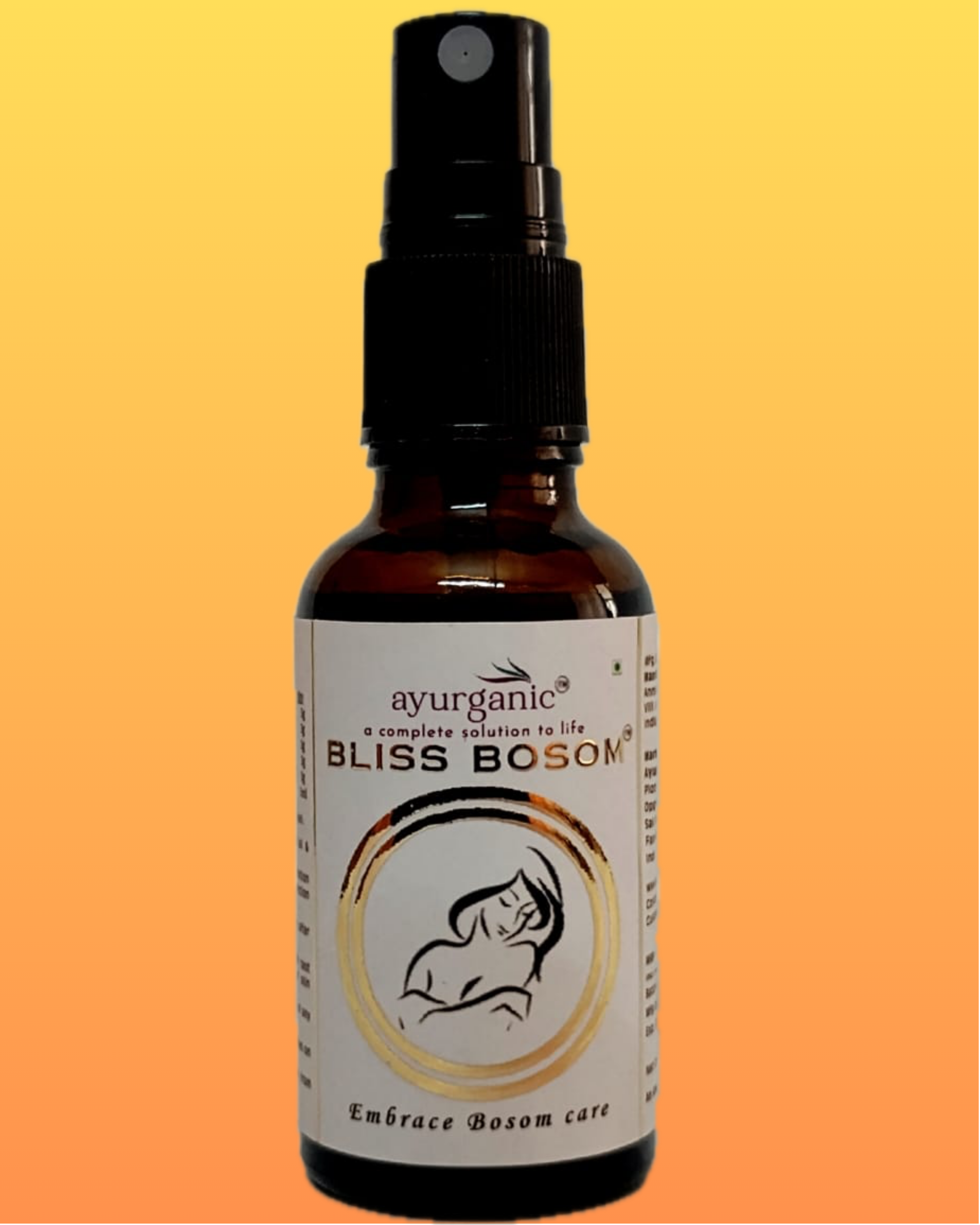 Buy Bliss Bosom 50ml + Free Bliss Bosom 30ml I By Ayurganic  I  Ayurvedic massage oil for Girls I 