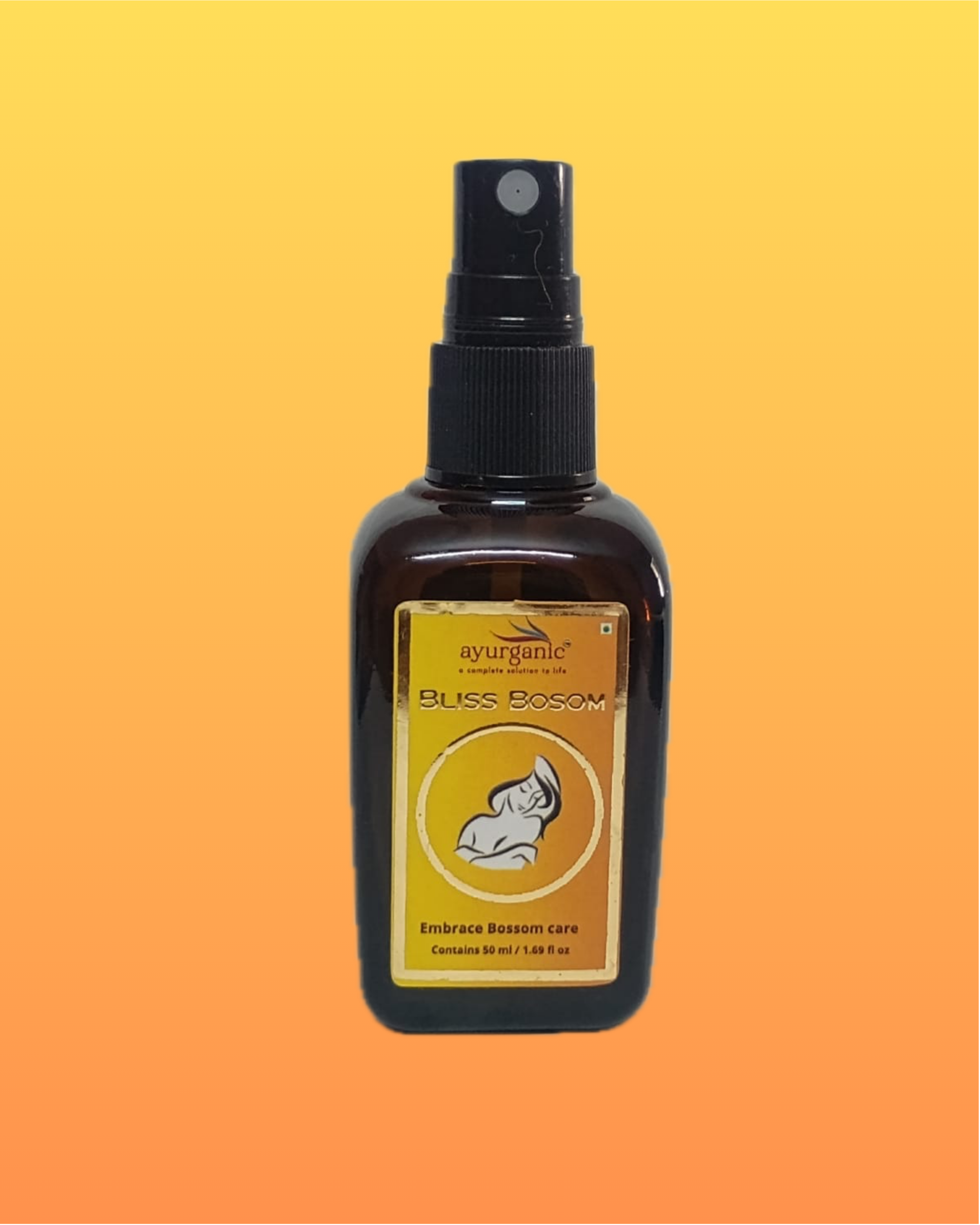 Buy Bliss Bosom 50ml (O) Mist Spray Set + Free Bliss Bosom 30ml Dropper Set I By Ayurganic  I  Ayurvedic massage oil for Girls I 