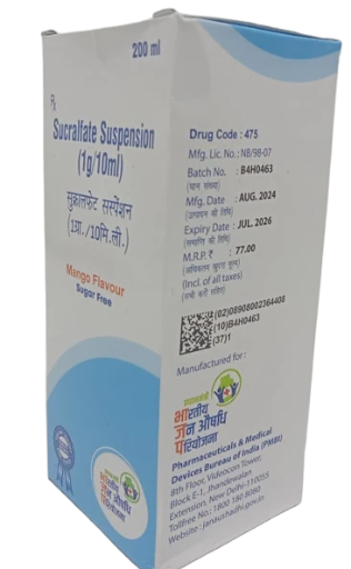 475 Sucralfate Suspension (1g/10ml)