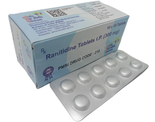 218 Ranitidine Tablets I.P. (300 mg)