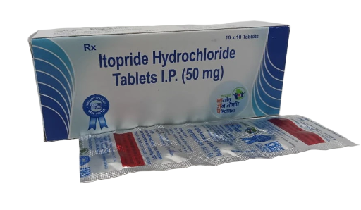 491 Itopride Tablets IP 50 mg