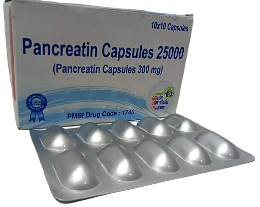 1740 Pancreatin Capsules 25000