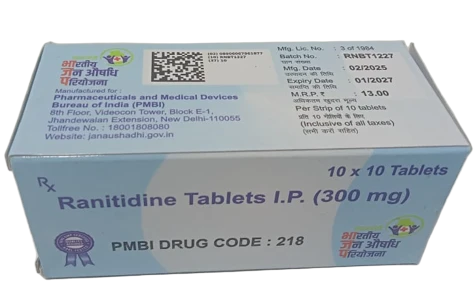 218 Ranitidine Tablets I.P. (300 mg)
