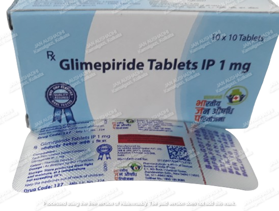 137 Glimepiride Tablets IP 1 mg