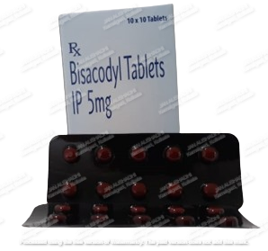 180 Bisacodyl Tablets IP 5mg