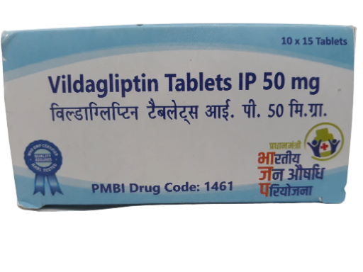 1461 Vildagliptin Tablets IP 50mg
