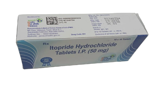 491 Itopride Tablets IP 50 mg