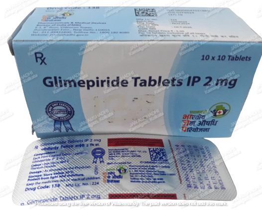 138 Glimepiride Tablets IP 2 mg