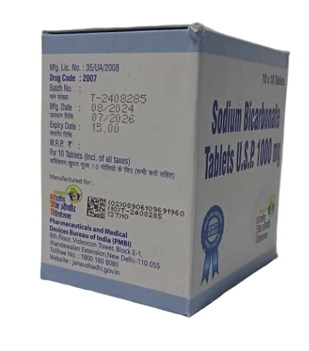 2007 Sodium Bicarbonate Tablets U.S.P. 1000 mg