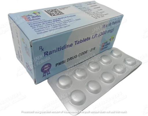 218 Ranitidine Tablets I.P. (300 mg)