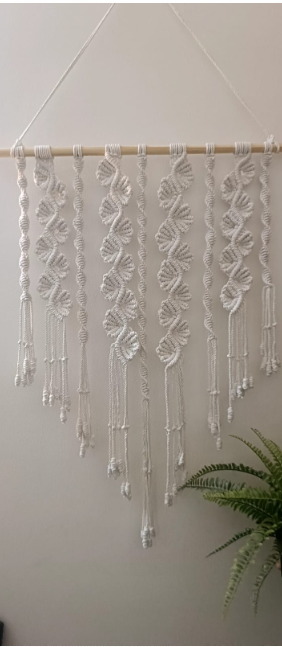 Wonderful Pattern Macrame Wall hanging 80L X 50W Cms