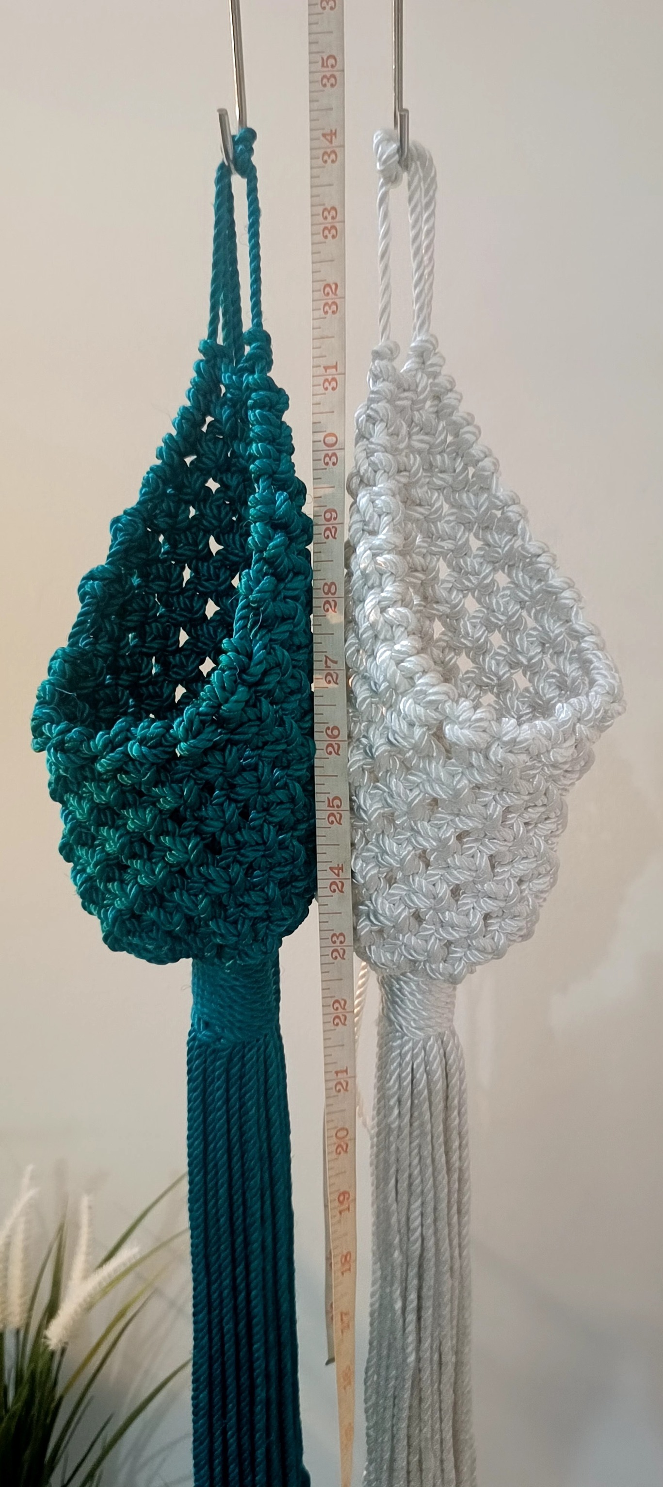 Macrame Plant Ornaments bottle Pod & Holder