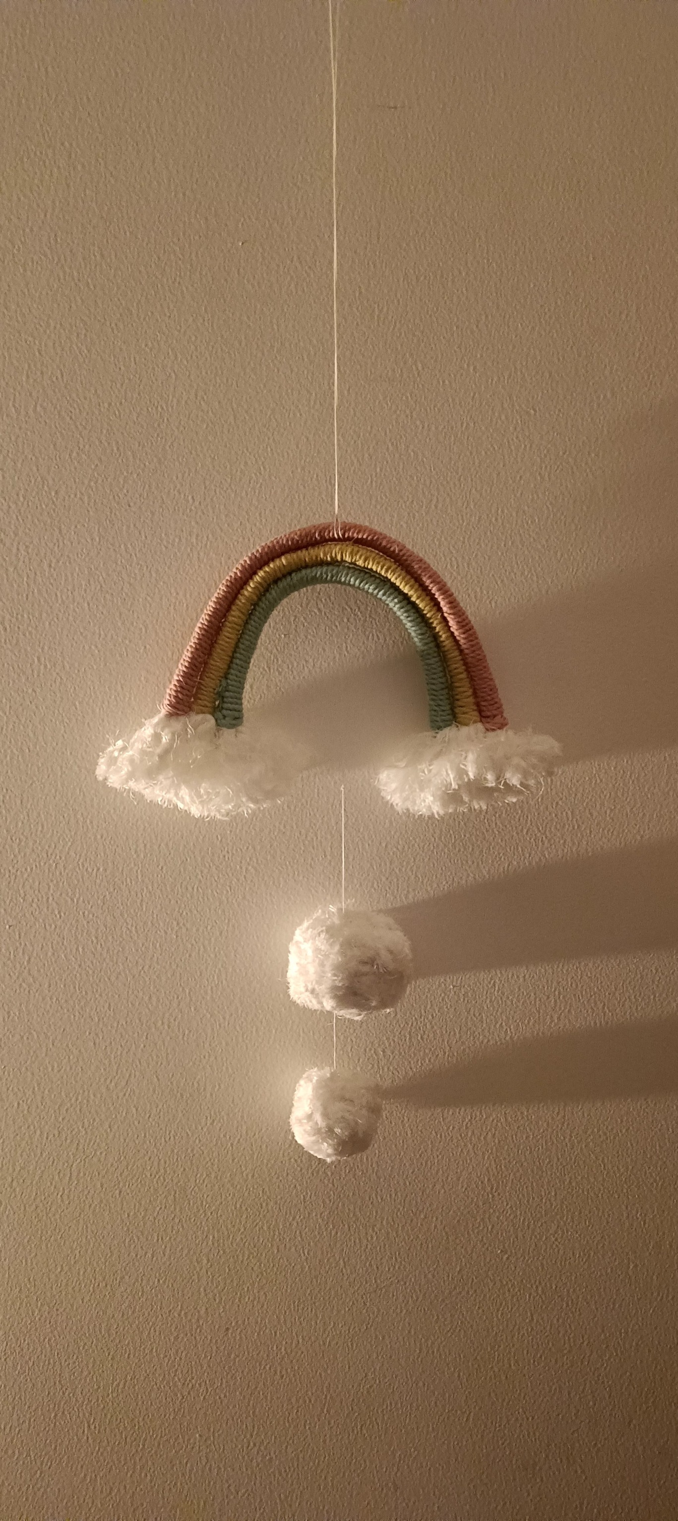 Handmade Mini Rainbow Wall Hanging