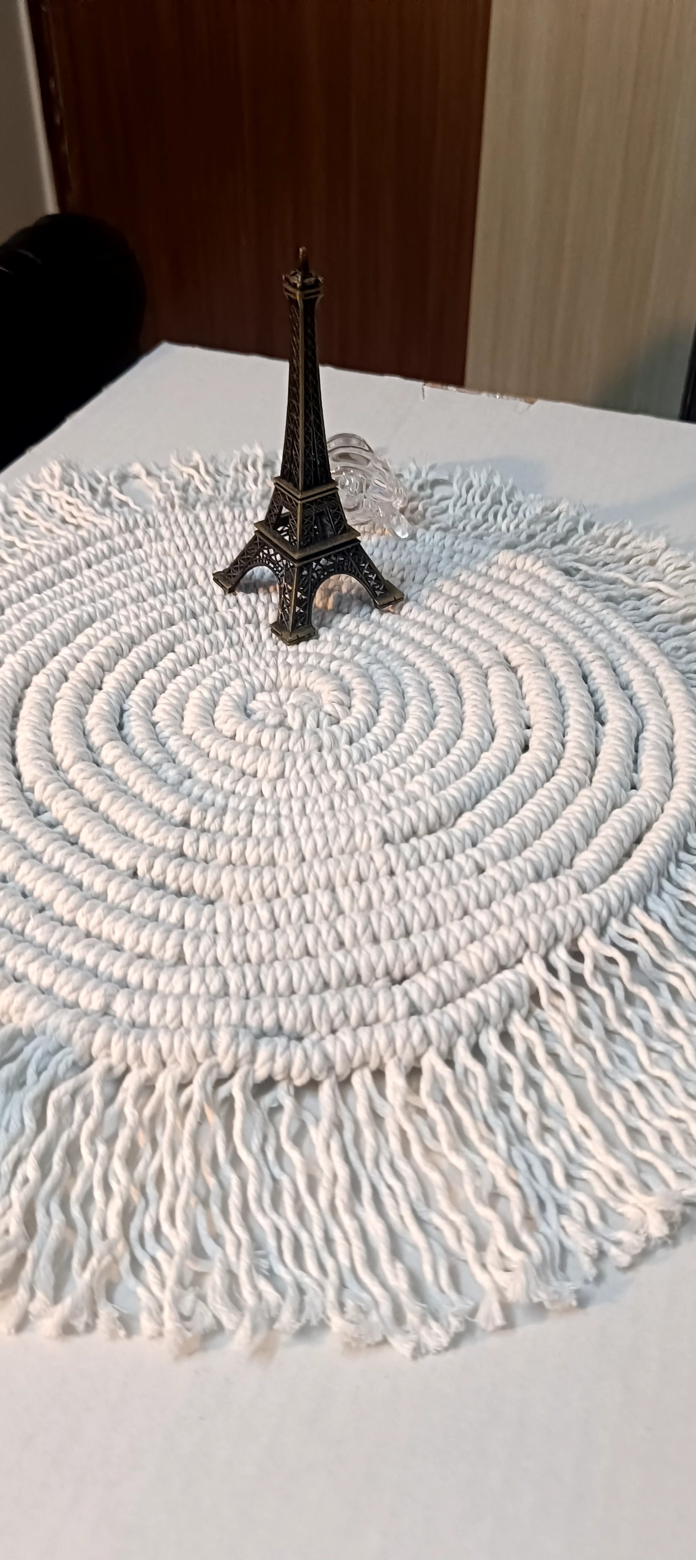 Artisan Macrame Placemat - Boho Chic Dining