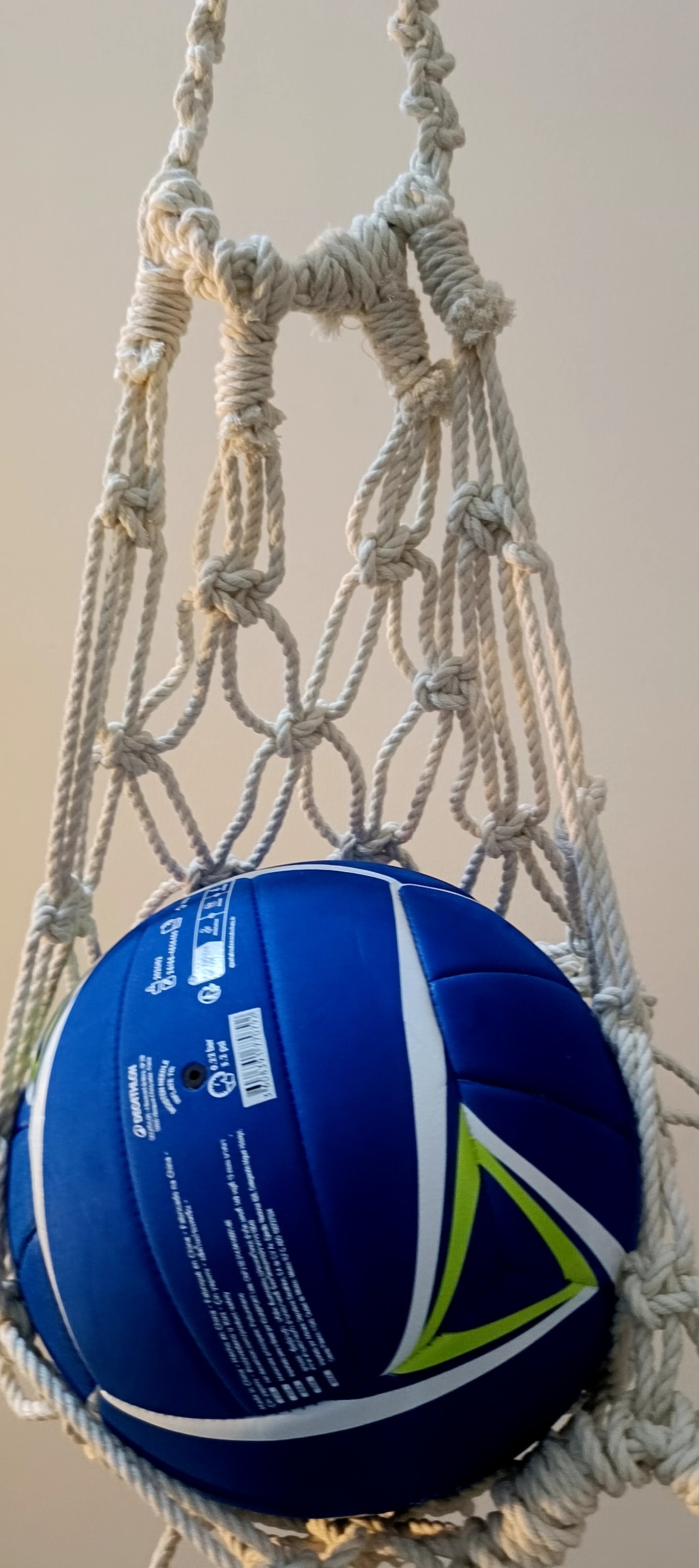 Handmade Macramé Net Bag for Ball