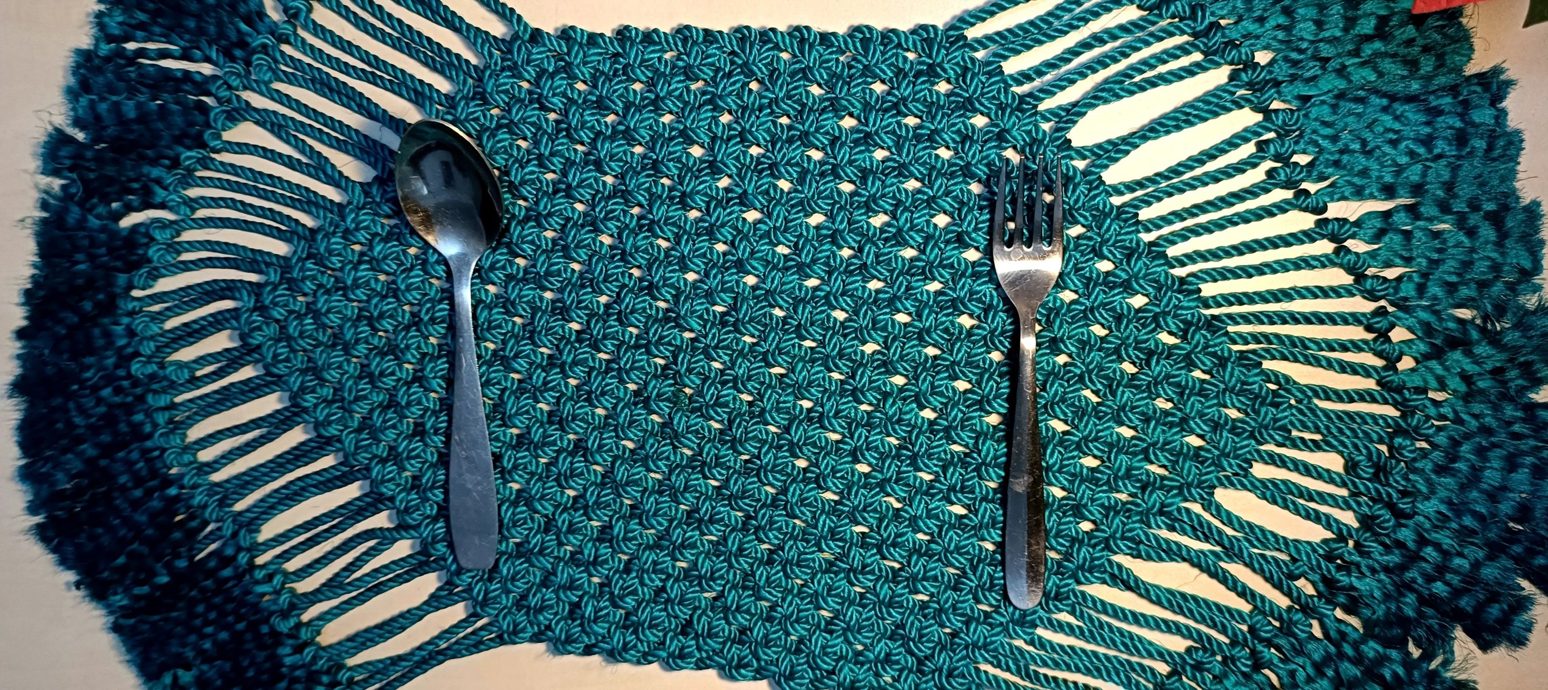 Handmade Macrame Table Place Mat