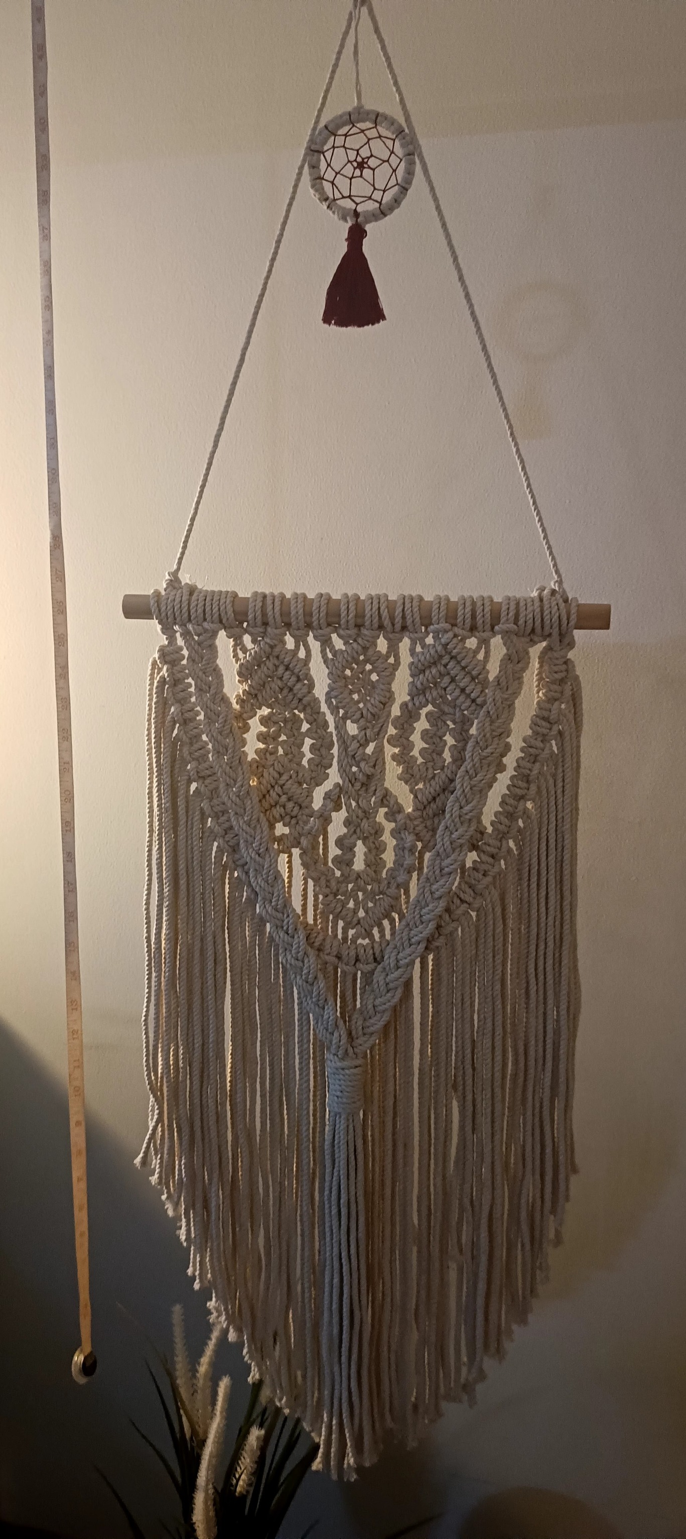 The Harmony Charm with Dreamcatcher Macrame Wall Hanging