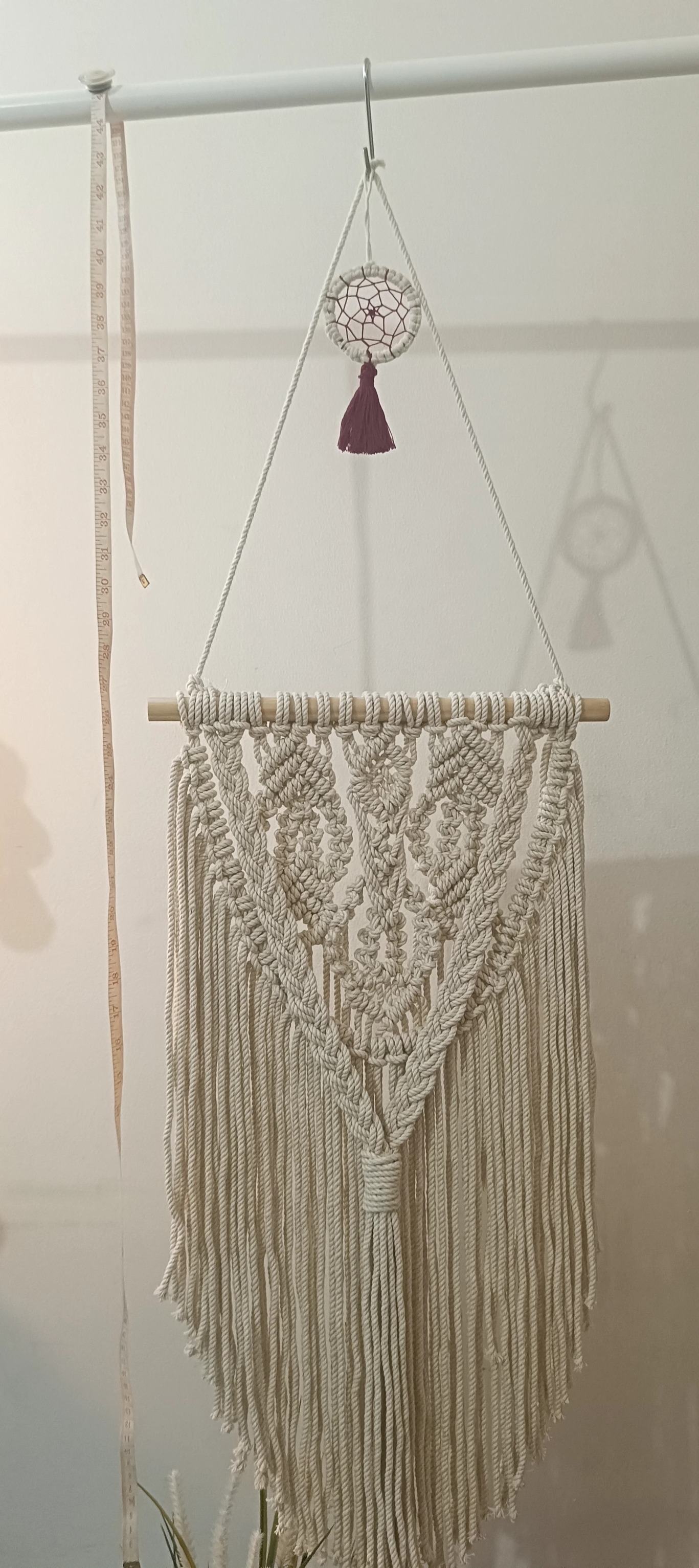 The Harmony Charm with Dreamcatcher Macrame Wall Hanging