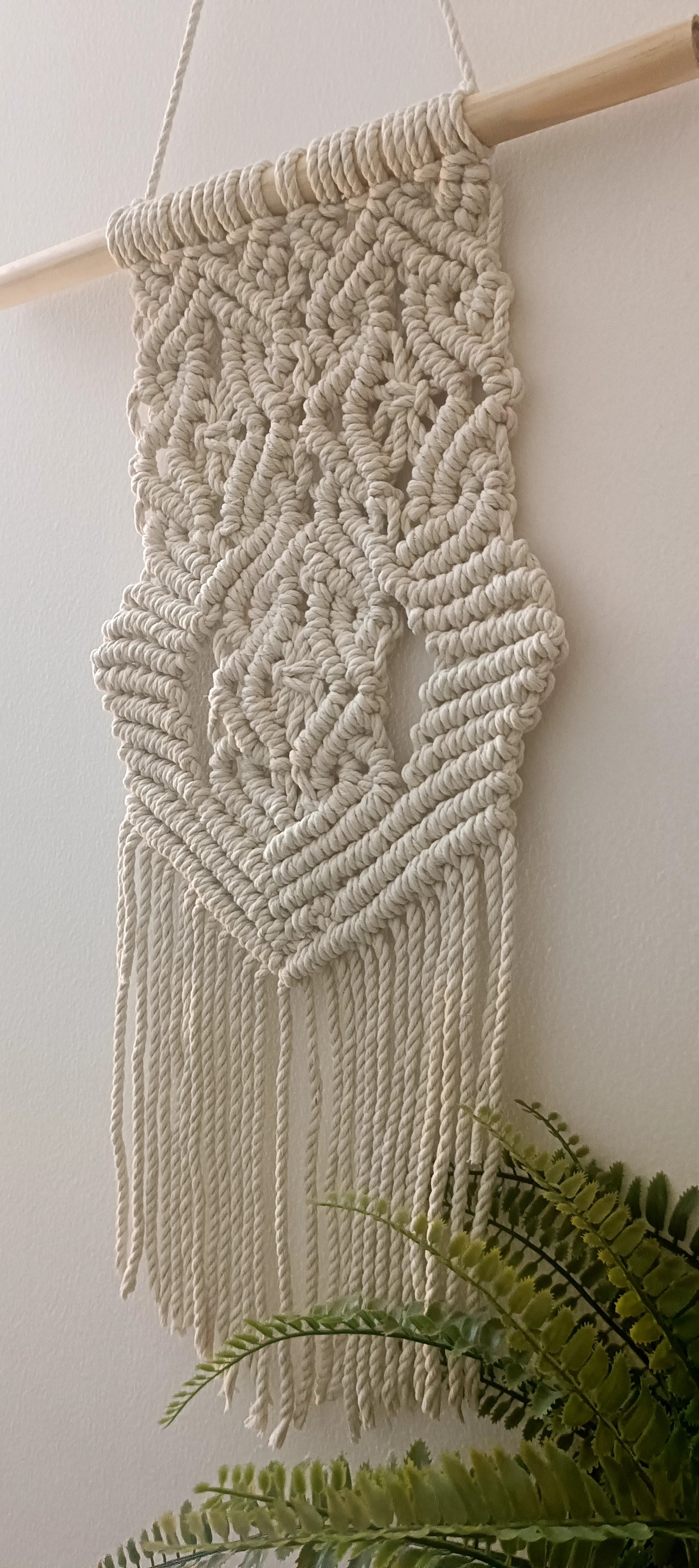 Gemini Macrame Wall Hanging Art