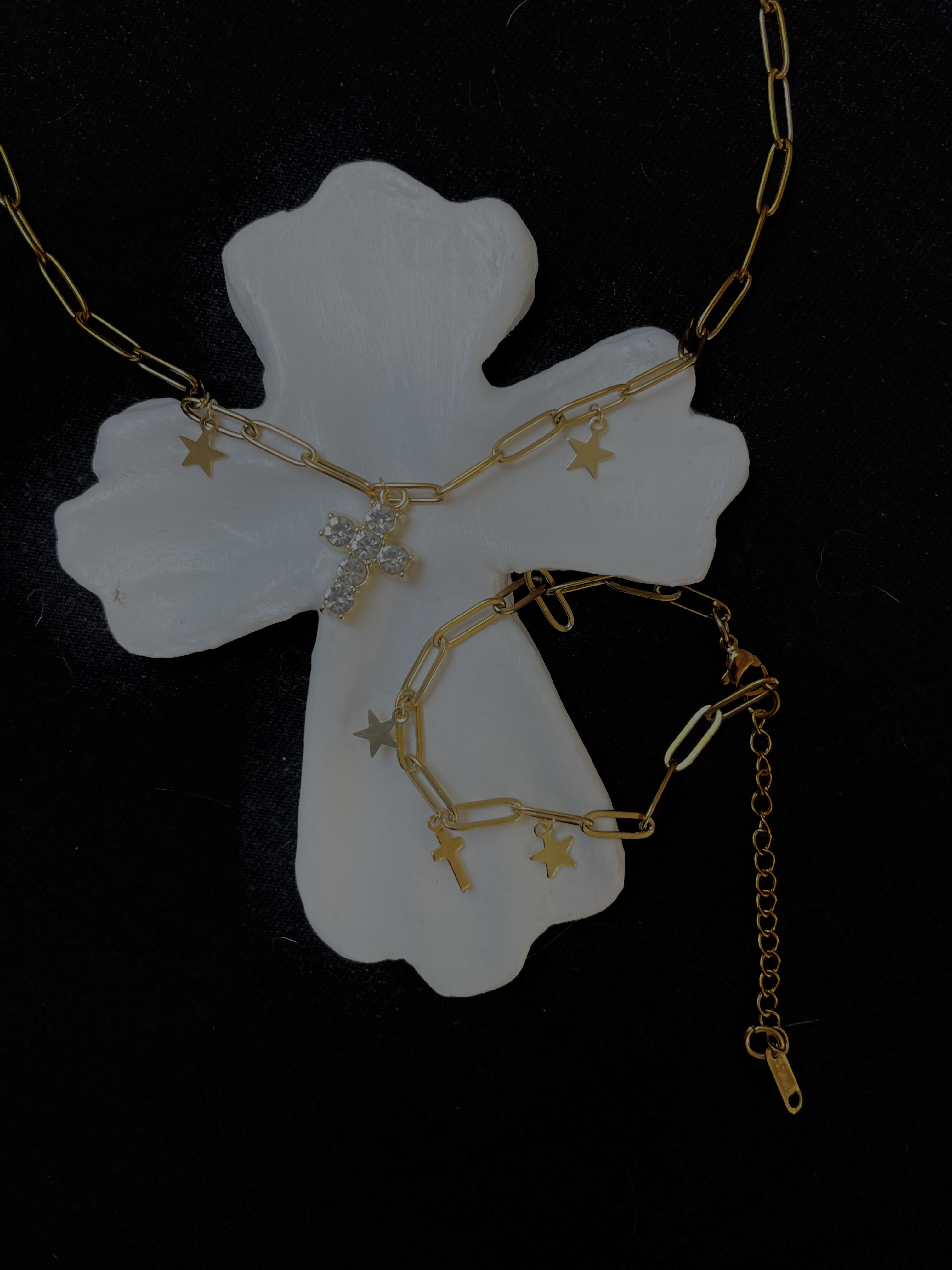 Collier et Bracelet étoile de Dieu 