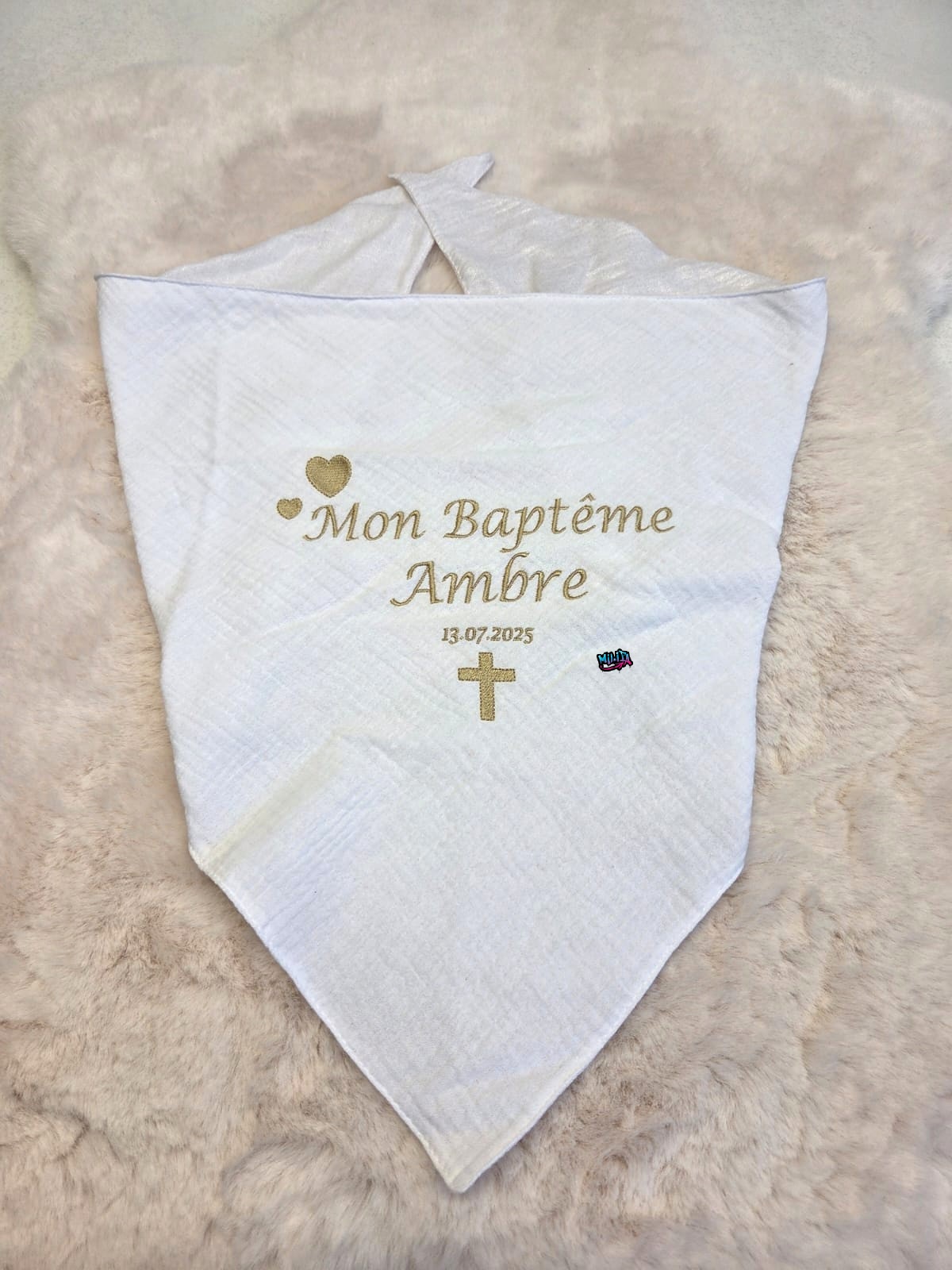 Kit personnalisé baptême bébé