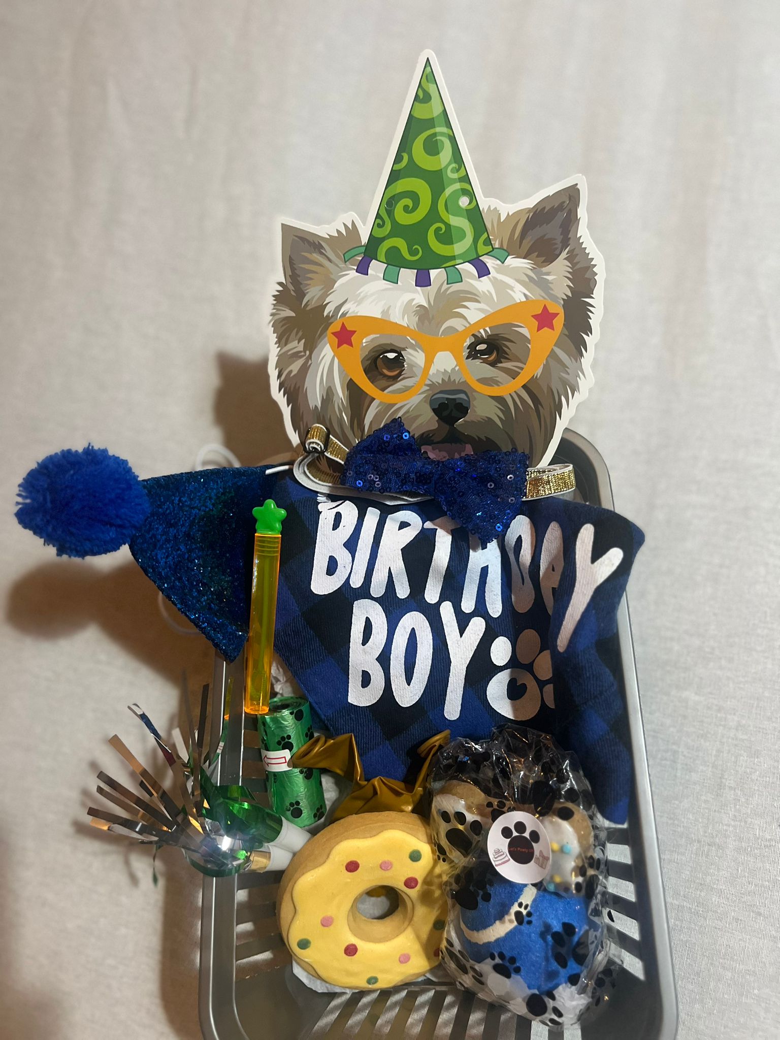 Let's Pawty Birthday Hamper 