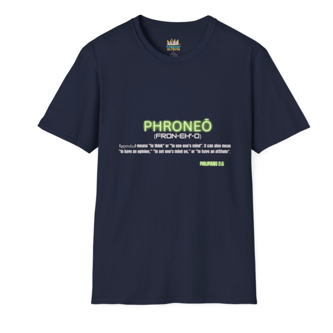 Phroneo Graphic T-Shirt- Bold Green