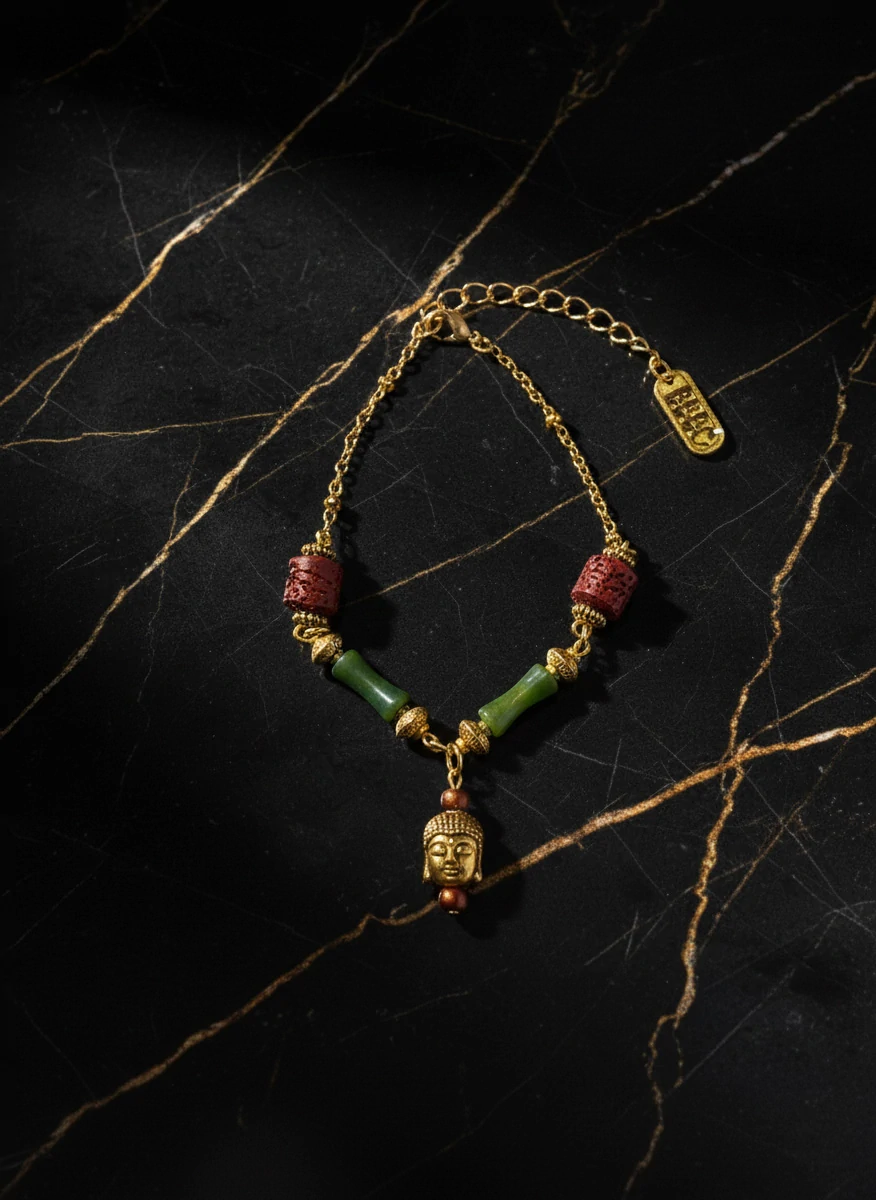 Bracelet Boudha Jade