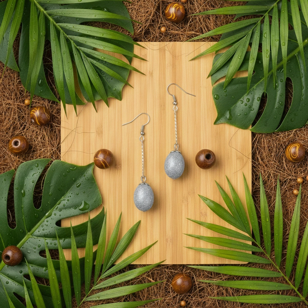 Boucles d'oreilles Palm