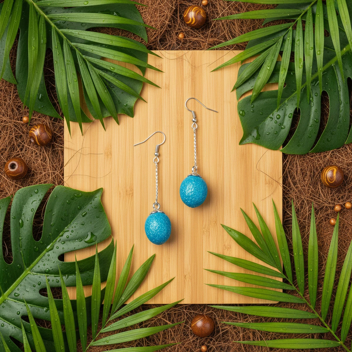 Boucles d'oreilles Palm