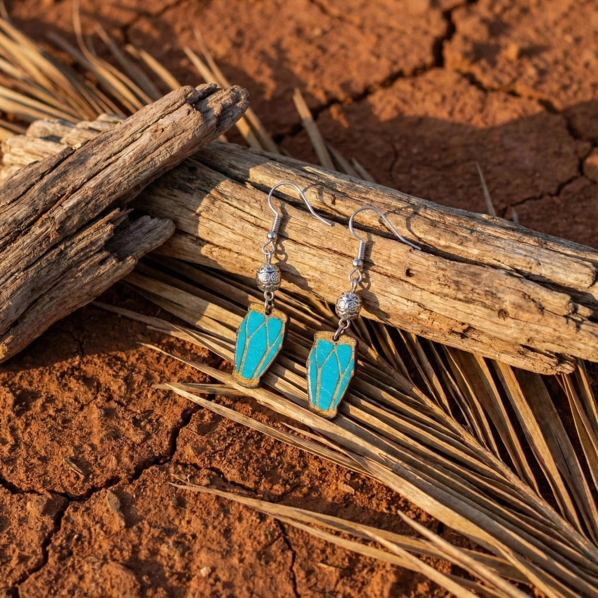 Boucles d’oreilles Djembé