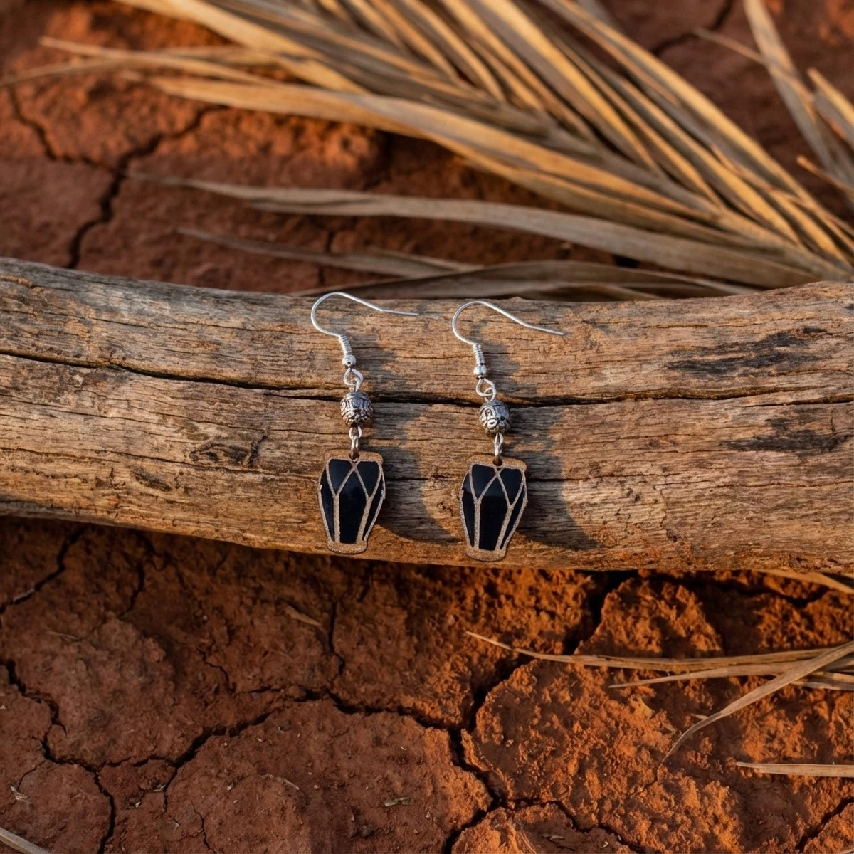 Boucles d’oreilles Djembé