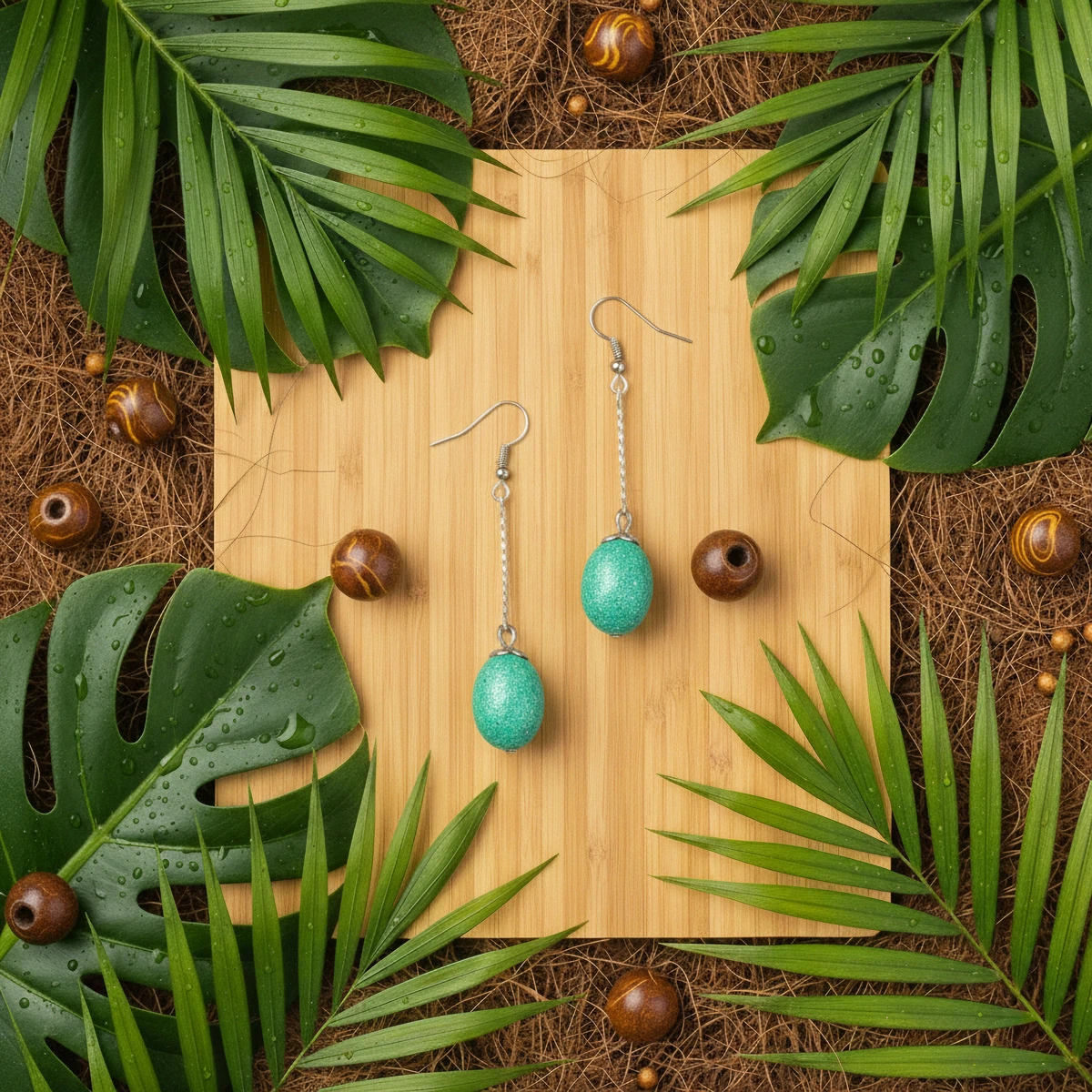 Boucles d'oreilles Palm