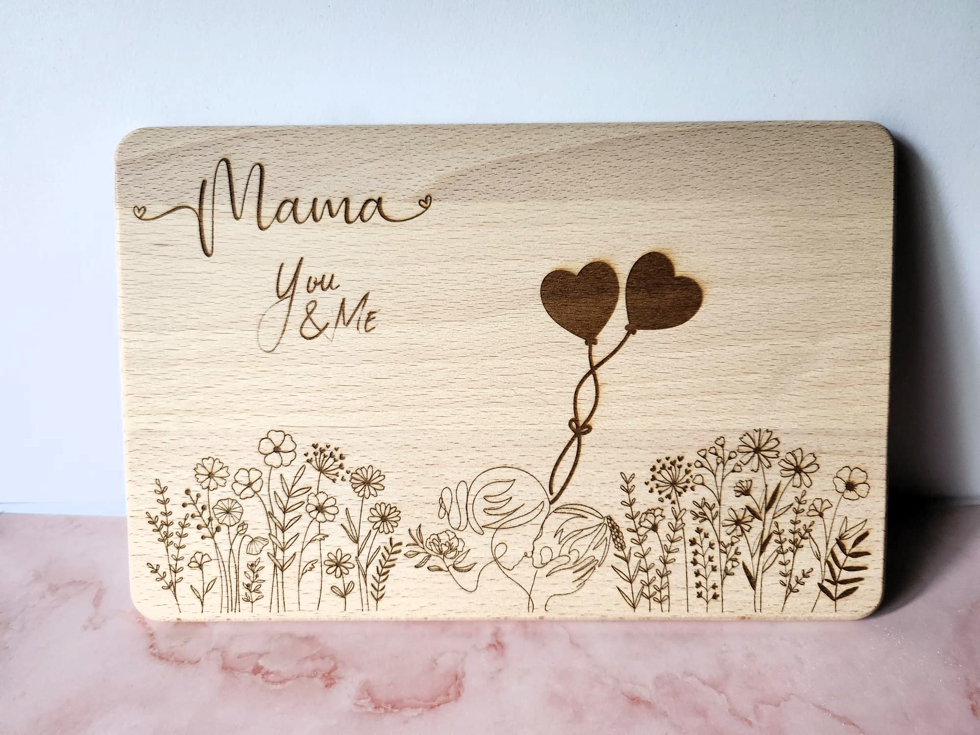 „Mama – You & Me“ – 22 × 12 cm